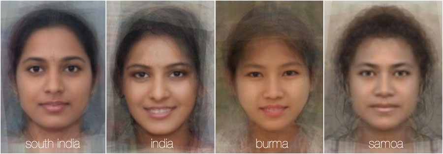 مقایسه چهره زنان در 38 کشور دنیا (واقعیه) 1