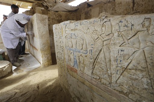 کشف مقبره 3هزارساله در مصر