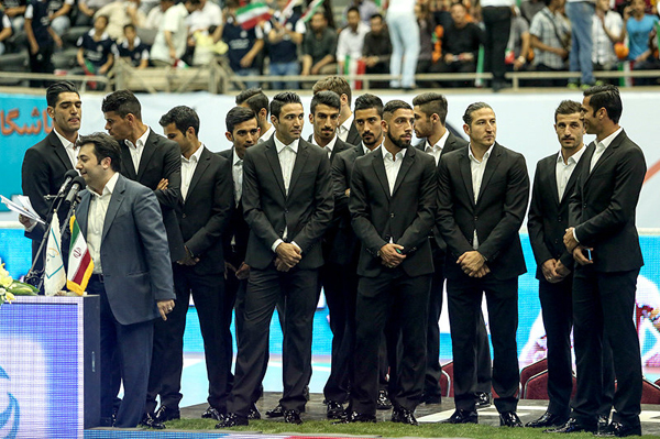 (تصاویر) مراسم بدرقه تیم ملی
