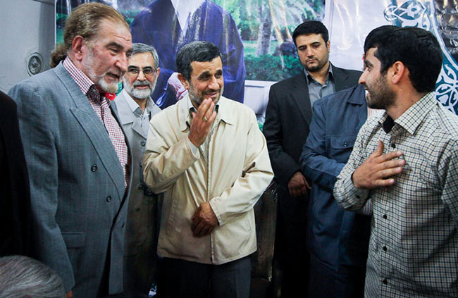 عکس سیاسی سخنرانی احمدی نژاد