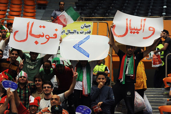 131576 967 حواشی دومین پیروزی والیبال ایران از برزیل (تصاویر)