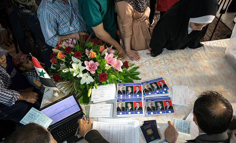 128087 652 انتخابات ریاست‌ جمهوری سوریه در تهران (تصاویر)