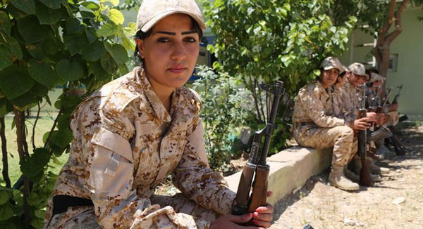 عکس داعش سربازی زنان و دختران زن عراقی زن داعش داعش اخبار جالب