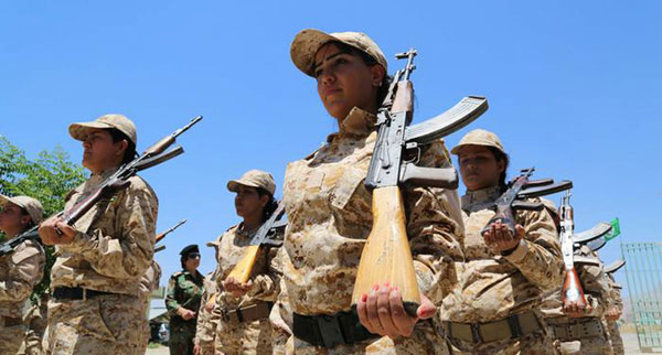 عکس داعش سربازی زنان و دختران زن عراقی زن داعش داعش اخبار جالب