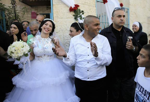 (تصاویر) ازدواج‌‌ جنجالی پسر مسلمان و دختر یهود
