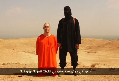  سر بریدن خبرنگار آمریکایی توسط داعش+ فیلم