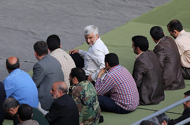 (تصاویر) نماز عیدفطر به امامت رهبرانقلاب