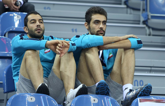 (تصاویر) دیدار والیبال ایران و ایتالیا 1
