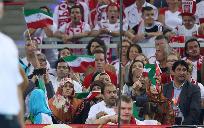 هواداران والیبال عکس والیبال تماشاگران ایرانی