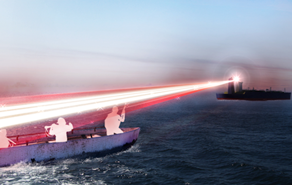 (تصاویر) استقرار فناوری نظامی لیزری آمریکا در خلیج فارس