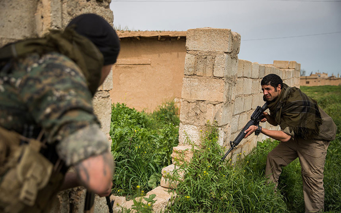 (تصاویر) اتباع خارجی در جنگ با داعش