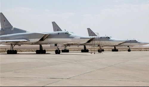 پرواز جنگنده‌های روسی از آسمان ایران