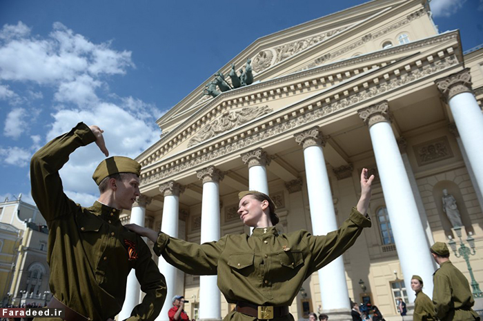 (تصاویر) جشن پیروزی بر نازی‌ها در مسکو