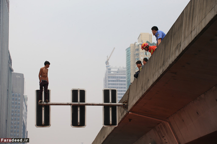 عکس خودکشی زندگی در چین حوادث واقعی اخبار چین