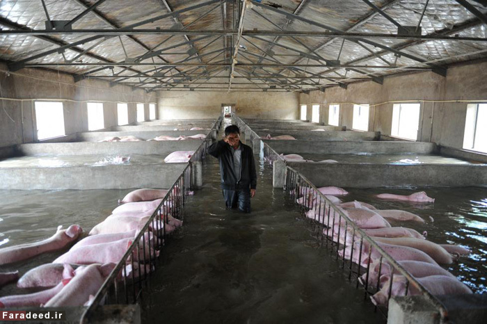 (تصاویر) سیل مرگبار در چین