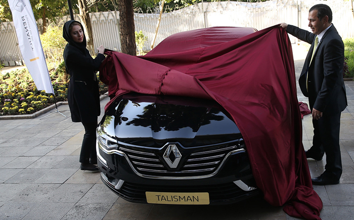 (تصاویر) خودروی جدید رنو در ایران