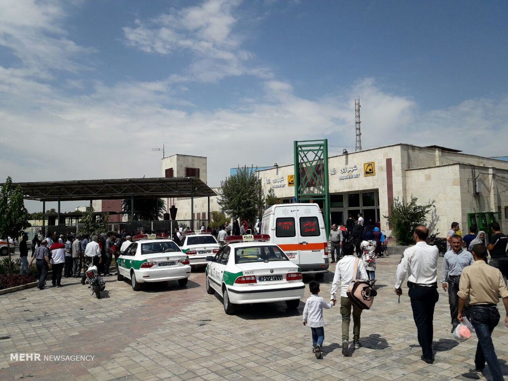 تیراندازی در مترو شهرری/ حمله به یک روحانی با قمه/ ۱۵ نفر مصدوم شدند