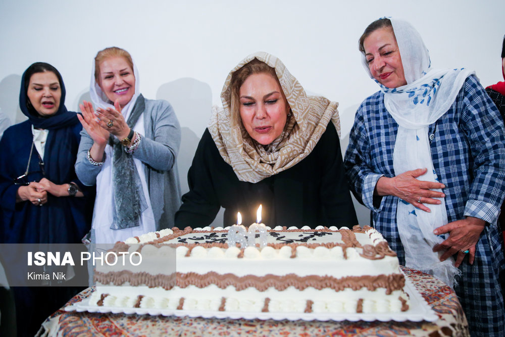 (تصاویر) جشن تولد مهرانه مهین‌ترابی