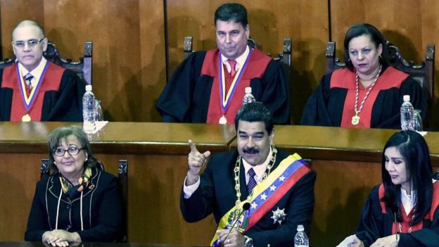 تحریم تعدادی از مقامات دولتی ونزوئلا از سوی آمریکا