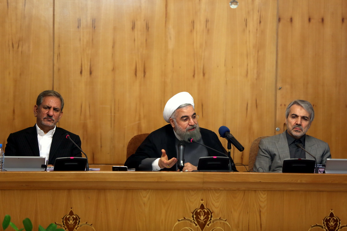 روحانی: تهدید باید از مناسبات جهانی حذف شود