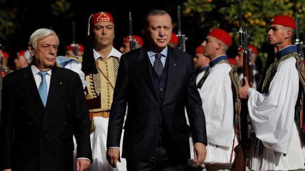 سفر تاریخی اردوغان به یونان