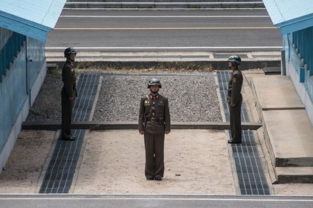 (تصاویر) فرار پرماجرای سرباز کره شمالی به کره جنوبی