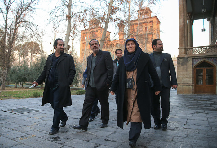(تصاویر) تهرانگردی زمستانی مسجدجامعی