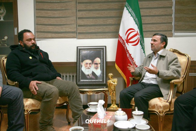 سفر بی سروصدای دیودونه به تهران و دیدار با احمدی‌نژاد