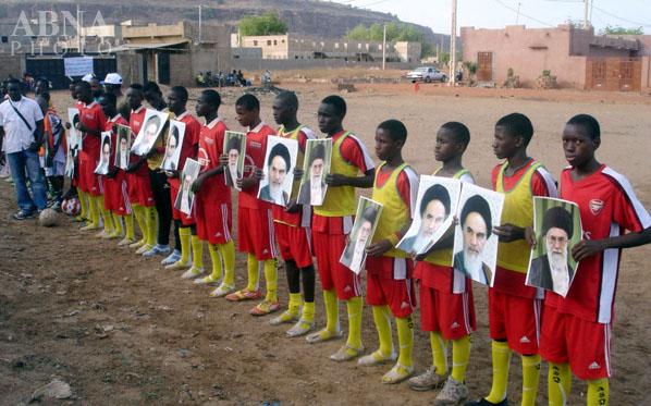 (تصاویر) مسابقه فوتبال جام امام خمینی(ره) در مالی
