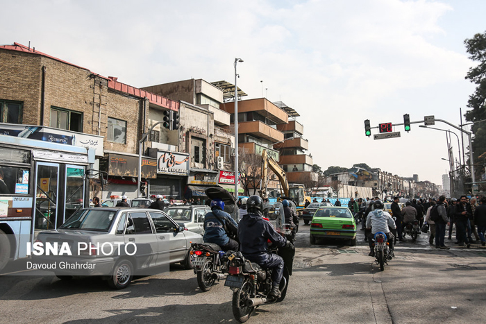 (تصاویر) بازگشایی خیابانِ مقابل پلاسکو