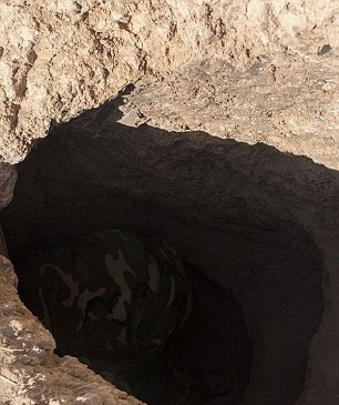 (تصاویر) تونل‌های زیرزمینی داعش در اطراف موصل