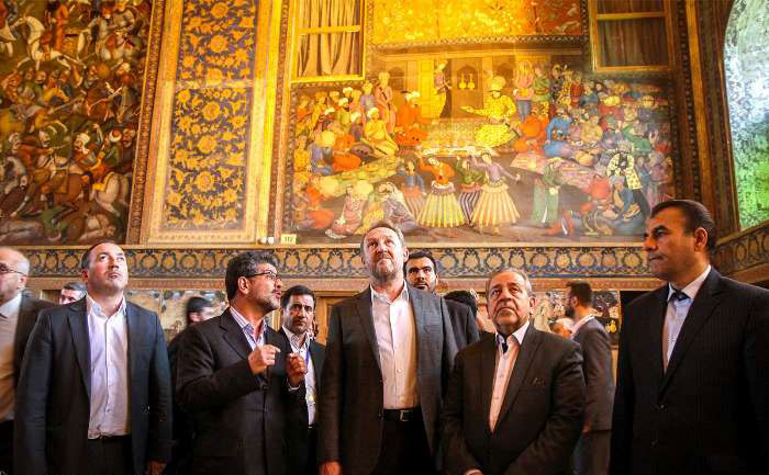 (تصاویر) سفر رئیس شورای ریاست جمهوری بوسنی به اصفهان
