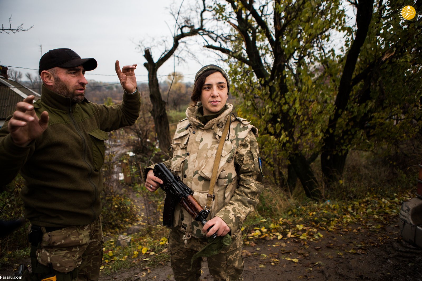 فرارو تصاویر زنان اوکراینی در جنگ با روسیه