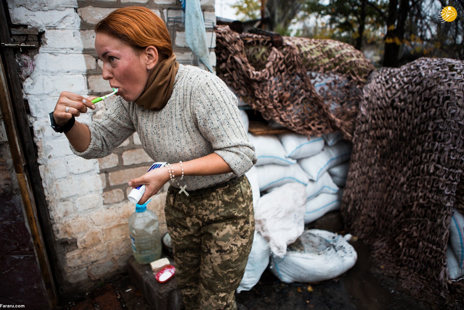 فرارو تصاویر زنان اوکراینی در جنگ با روسیه