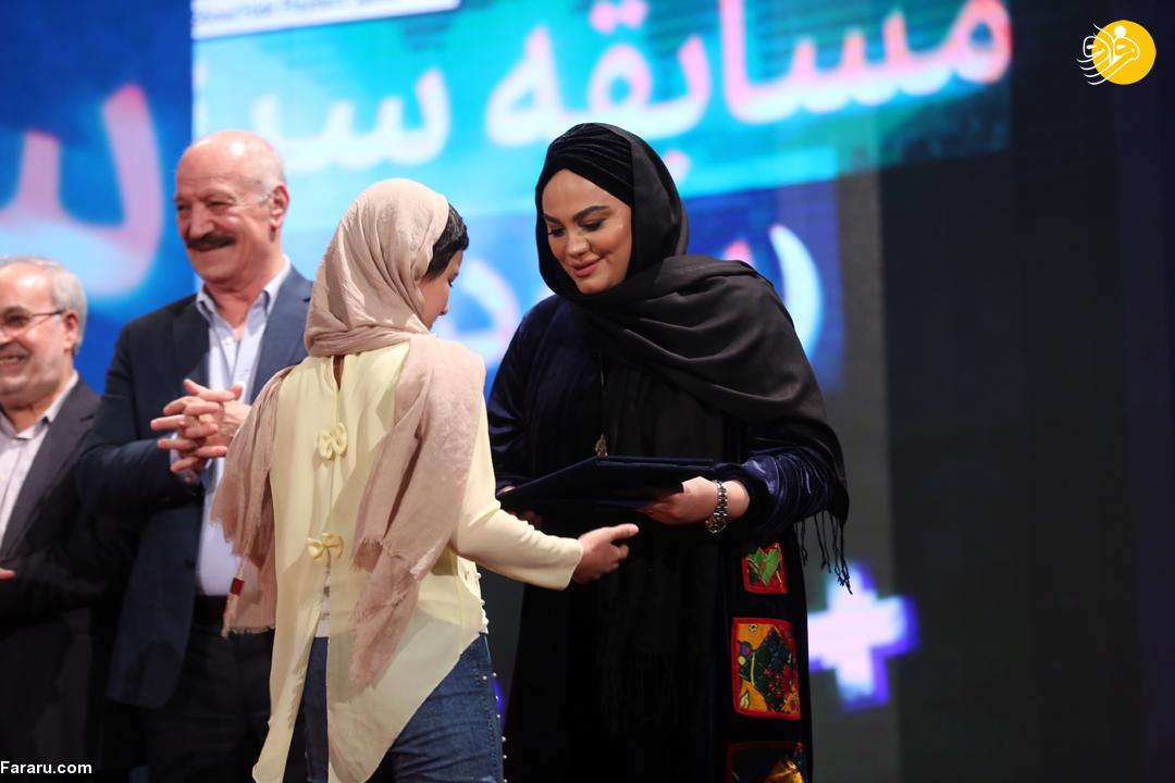 (تصاویر) جذاب‌ترین لحظه اختتامیه جشنواره فیلم فجر
