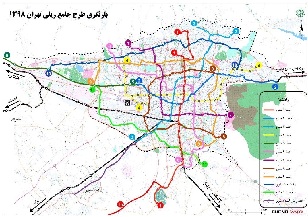 (تصویر) طرح جامع حمل‌ونقل ریلی تهران تصویب شد 2