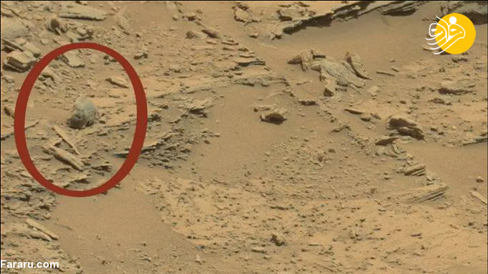 (تصاویر) عجیب ترین تصاویر از سطح مریخ