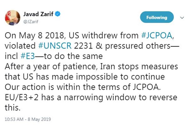واکنش‌ها به تصمیم جدید ایران درباره برجام