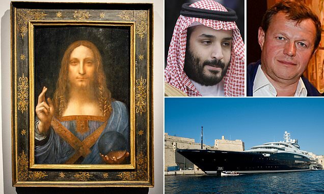 گران‌ترین نقاشی جهان در کشتی تفریحی ولیعهد عربستان