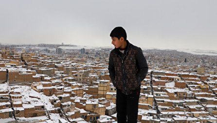 (تصاویر) بارش اولین برف زمستانی در تبریز