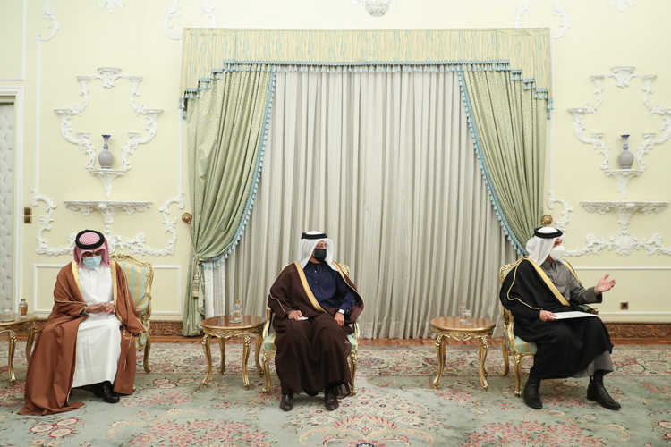 وزیر خارجه قطر با روحانی دیدار کرد