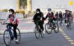(تصاویر) دوچرخه سواری زنان و دختران در عربستان