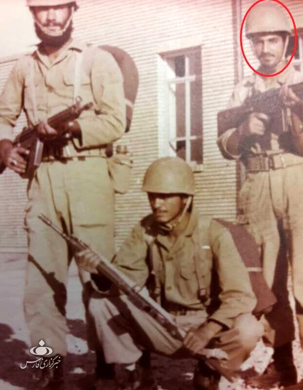 (عکس) تصاویری از سردار سلیمانی در دوره آموزش نظامی