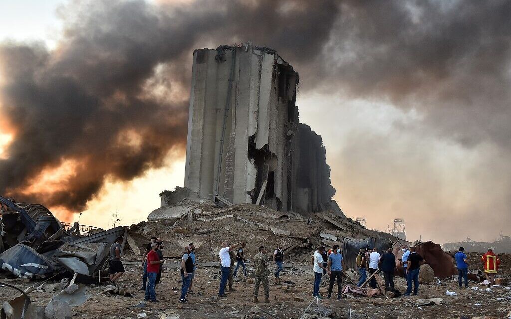تصاویری تلخ از مجروحان انفجار بیروت