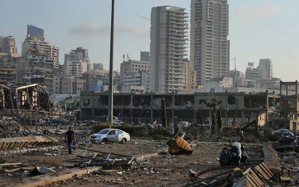 تصاویری تلخ از مجروحان انفجار بیروت