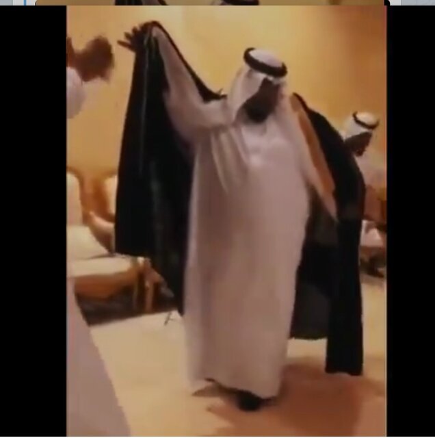 (عکس) واکنش جالب خبرنگار عربستانی به رد شدن اعتراض النصر