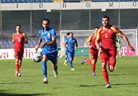 (عکس) اولین بازی ملی مهاجم ایرانی برای آذربایجان