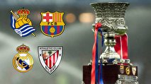 رقبای بارسلونا و رئال مادرید در سوپرجام اسپانیا کدام تیم‌ها هستند؟