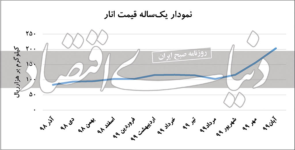 ماجرای گرانی انار؛ دلال‌ها جلوی عرضه انار را گرفتند