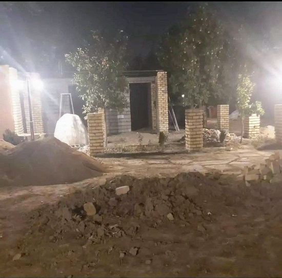 شاهکار تازه‌ای از وزارت عزت‌الله ضرغامی: ساخت‌وساز در باغ عفیف‌آباد!
